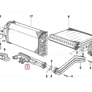 Radiator încălzitor triplu aluminiu - BMW Discount