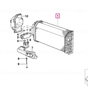 Ultima șansă Evaporator climatizare automată - BMW