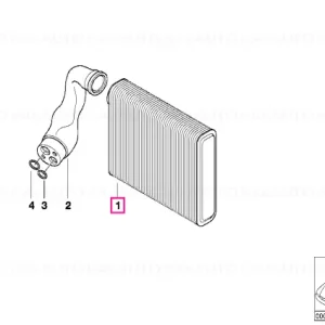 Evaporator - BMW Ieftin
