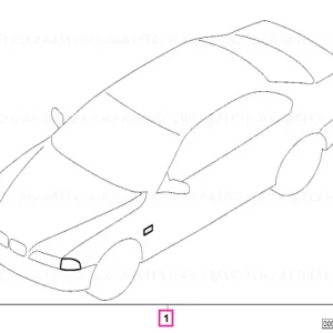 Kit instalare indicatoare direcție alb - BMW Lichidare de stoc