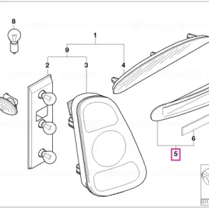 Bestseller Kit retrofit reflector stânga - BMW - Mini