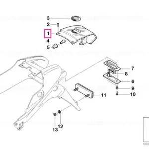 Retur gratuit Lumină spate - BMW Motorrad