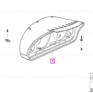 Tablou bord necodat KM/H - BMW Doar azi