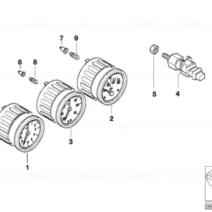 Bec 12V 2W 12V  2W - BMW Chilipir