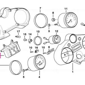 Calitate înaltă Unitate indicator BF - BMW Motorrad