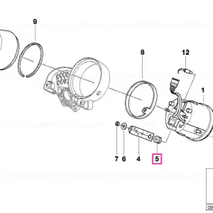 Reducere Izolator cauciuc - BMW Motorrad