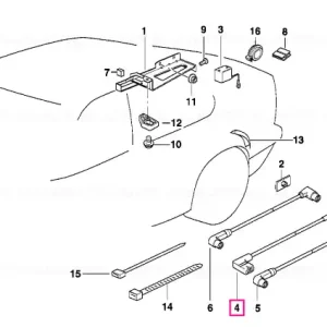 Cablu conectare canger CD 6580MM - BMW Preț redus