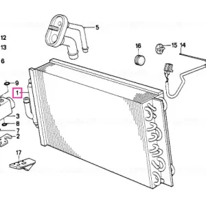 Evaporator (pu) R12/R134A - BMW Reducere specială