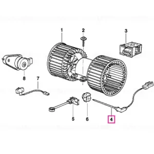 Ofertă Senzor temperatura evaporator - BMW
