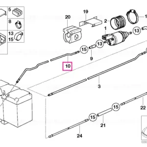 Conduct combustibil incalzitor independent - BMW Discount