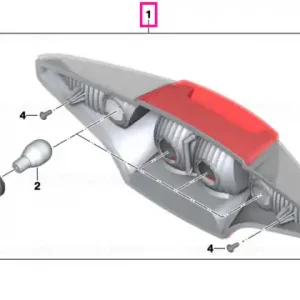 Discount Faros spate cu semnalizator - BMW Motorrad