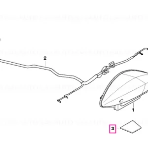 Retur ușor Tampon limitator - BMW Motorrad