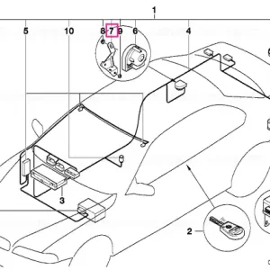 Livrare gratuită Suport siren putere alternativă - BMW