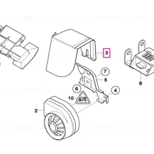 Capac siren curent urgență - BMW Popular
