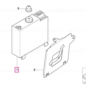 Kit conversie bord Business radio TMC - BMW Discount