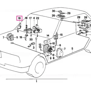 Difuzor dreapta SOUND SYSTEM - BMW Retur gratuit