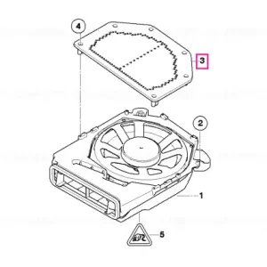 Retur gratuit Ornament difuzor central - BMW
