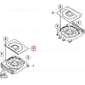 Ornament difuzor central - BMW Popular
