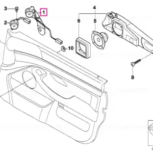 Ofertă specială Tweeter difuzor hifi stânga - BMW