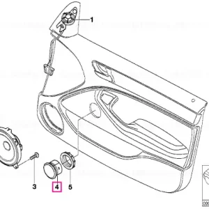 Reducere de preț Difuzor mid-range hifi SCHWARZ - BMW