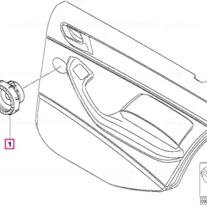 Difuzor mid-range top-hifi - BMW Plată sigură