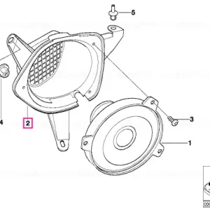 Adaptor dreapta STEREO/HIFI - BMW Expediere rapidă