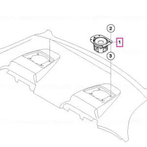 Cel mai vândut Difuzor mid-range top-hifi dreapta - BMW