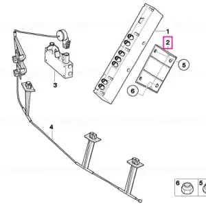 Suport amplificator antenă - BMW Chilipir