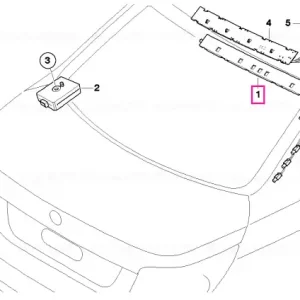 Amplificator antenă, Diversity 868MHZ - BMW Noutate