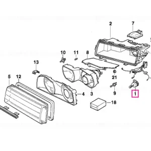 Premium Control reglaj vertical far - BMW