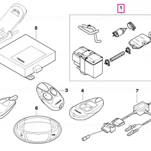 Kit montaj încălzitor/ventilator ind. - BMW Calitate înaltă