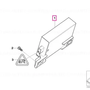 Livrare rapidă Unitate control telecomandă radio 433MHZ - BMW - Mini