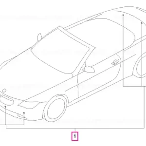 Kit instalare, Control distanță parcare - BMW Plată sigură