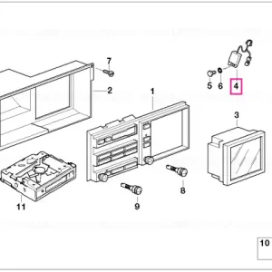 Amplificator TV stâng BLAU - BMW Lichidare de stoc