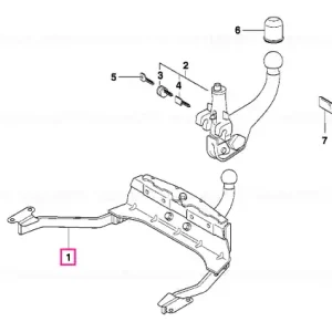 Cuplă de remorcare detașabilă ORIS - BMW Ofertă limitată