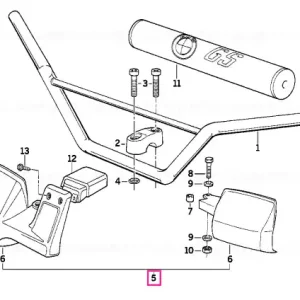 Kit retrofit protecție mână negru - BMW Motorrad Reduceri