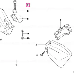 Şurub cap cilindric M8X40 - BMW Motorrad Ofertă de sezon