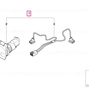 Kit retrofit soclu 2./K1200RS - BMW Motorrad Retur gratuit