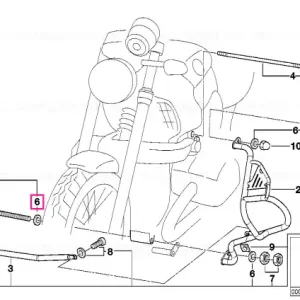 Set șaibe pentru bare crash 10,5 - BMW Motorrad Cel mai bun preț