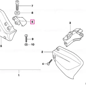 Cumpără acum Adaptor negru dreapta - BMW Motorrad