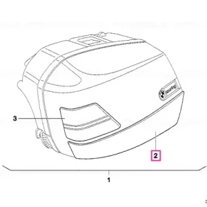 Protecție impact dreapta - BMW Motorrad Cel mai vândut