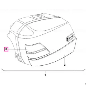 Protecție impact dreapta - BMW Motorrad Ofertă specială