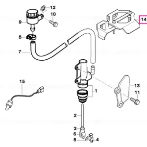 Ofertă limitată Set capac rezervor fluid - BMW Motorrad