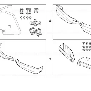 Set bară siguranță mână - BMW Motorrad Cel mai bun preț