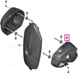 Capac chiuloasă carbon HP RT - BMW Motorrad Cel mai bun preț