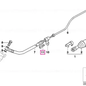 Şurub cap cilindric M6X16 - BMW Motorrad Super ofertă