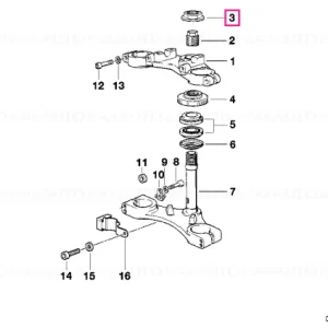 Preferatul clienților Piuliță guler - BMW Motorrad