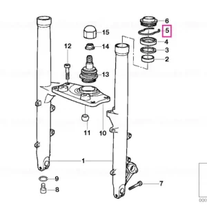Inel de blocare - BMW Motorrad Chilipir