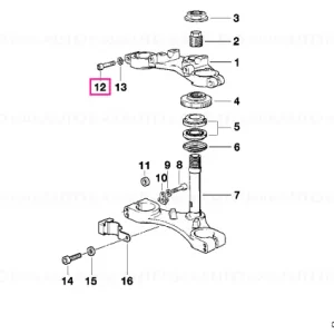 Şurub cap cilindric M8X35-8.8-SW - BMW Motorrad Transport gratuit