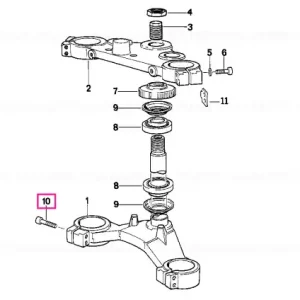 Ofertă exclusivă Şurub cap cilindric M8X30 - BMW Motorrad